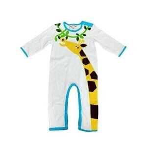 Powell Craft Long Sleeve Romper Giraffe 🦒